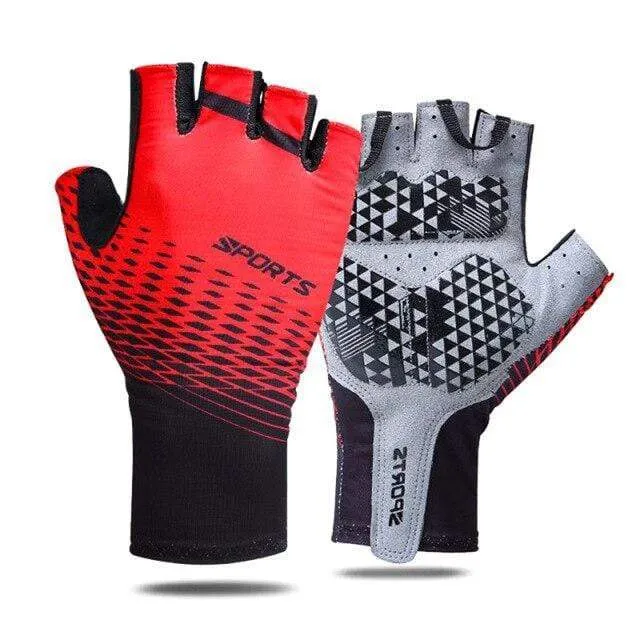 Men Half Finger Cycling Gloves Summer Women Racing Bike Gel Gloves Road Bike Anti-slip Bicycle Sport Glove