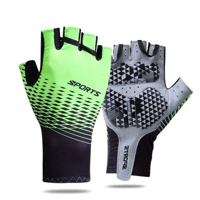 Men Half Finger Cycling Gloves Summer Women Racing Bike Gel Gloves Road Bike Anti-slip Bicycle Sport Glove