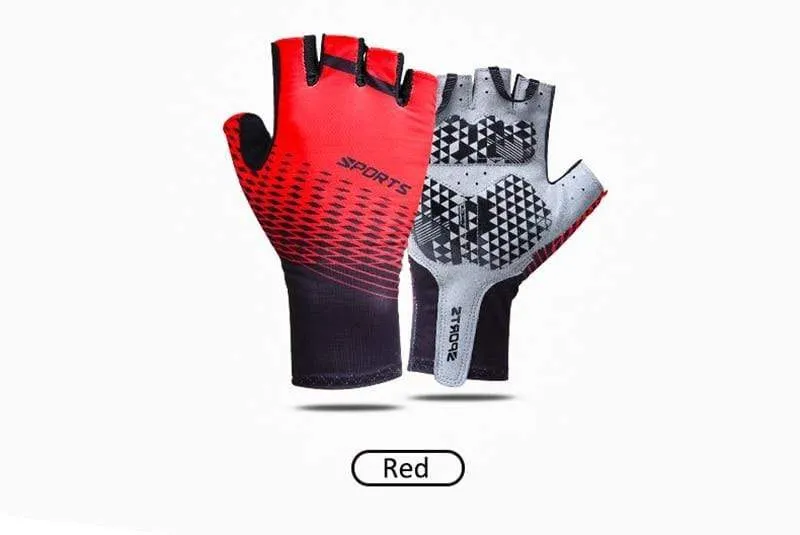 Men Half Finger Cycling Gloves Summer Women Racing Bike Gel Gloves Road Bike Anti-slip Bicycle Sport Glove