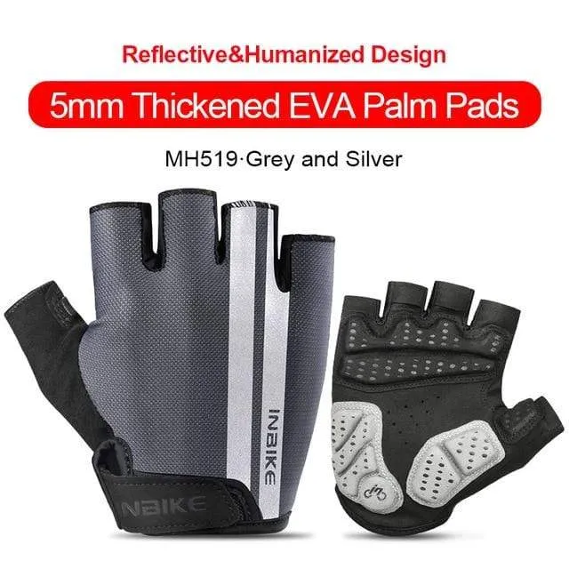 Shockproof GEL Pad Cycling Gloves Half Finger Sport Gloves Men Women Summer Bicycle Gym Fitness Gloves MTB Bike Gloves