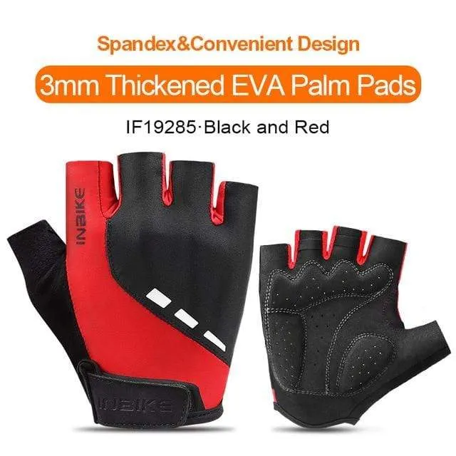 Shockproof GEL Pad Cycling Gloves Half Finger Sport Gloves Men Women Summer Bicycle Gym Fitness Gloves MTB Bike Gloves