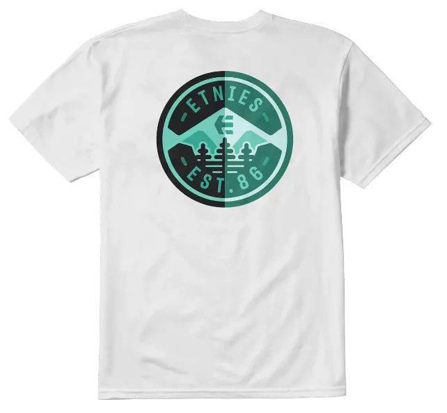 ETNIES - 3 PINES TEE - White