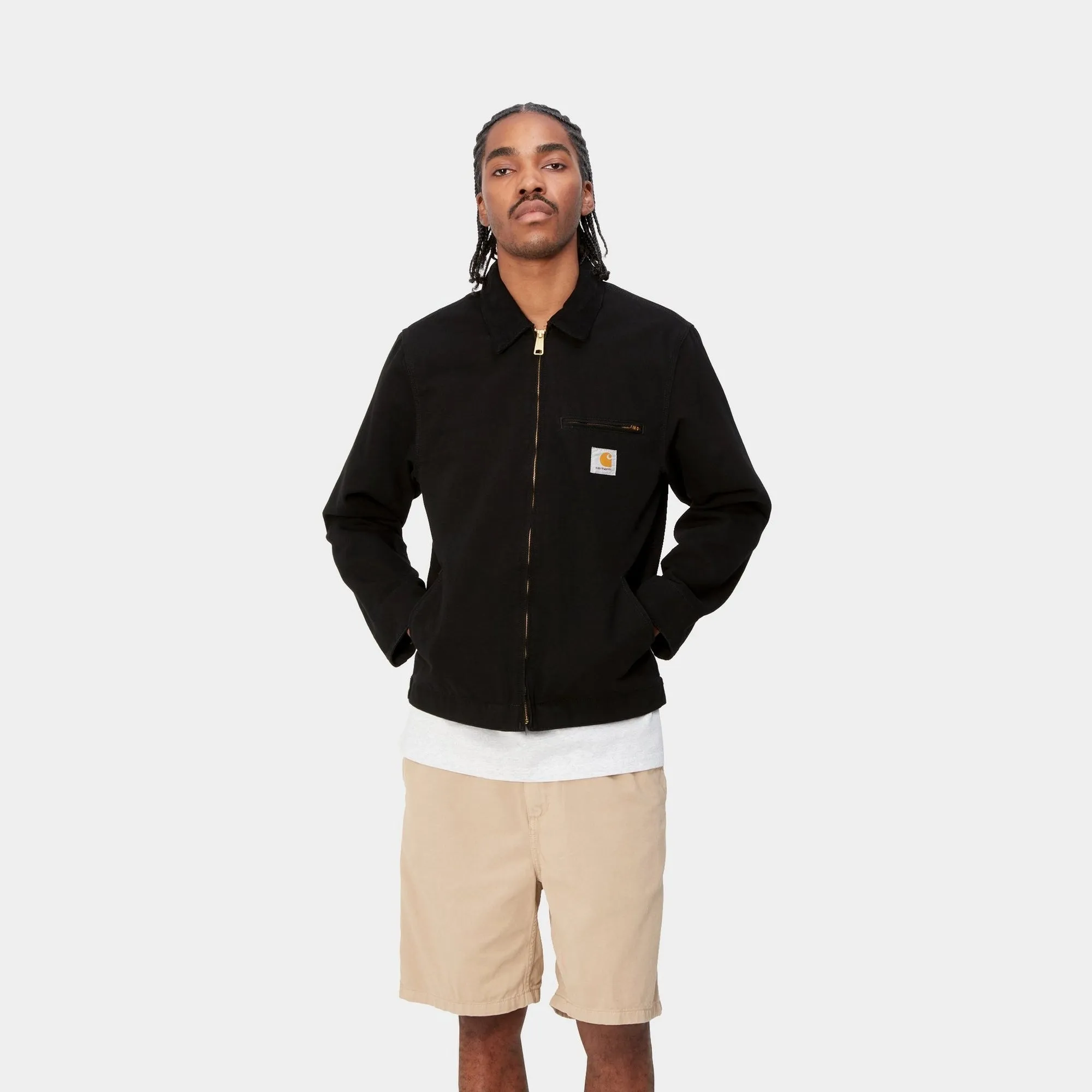 Detroit Jacket (Spring) | Black (rinsed)