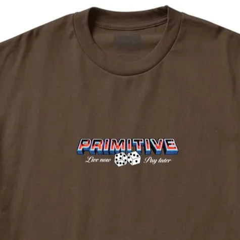 PRIMITIVE Cobra Graphic T-Shirt - Brown