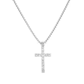 Diamond Ankh Cross Egyptian Pendant