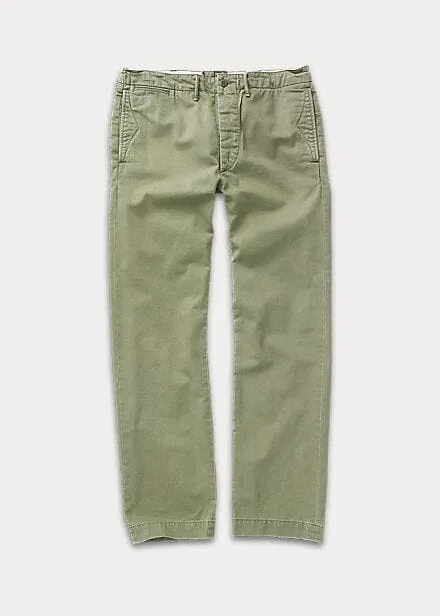 Double RL - Officer Chino Pant - Olive