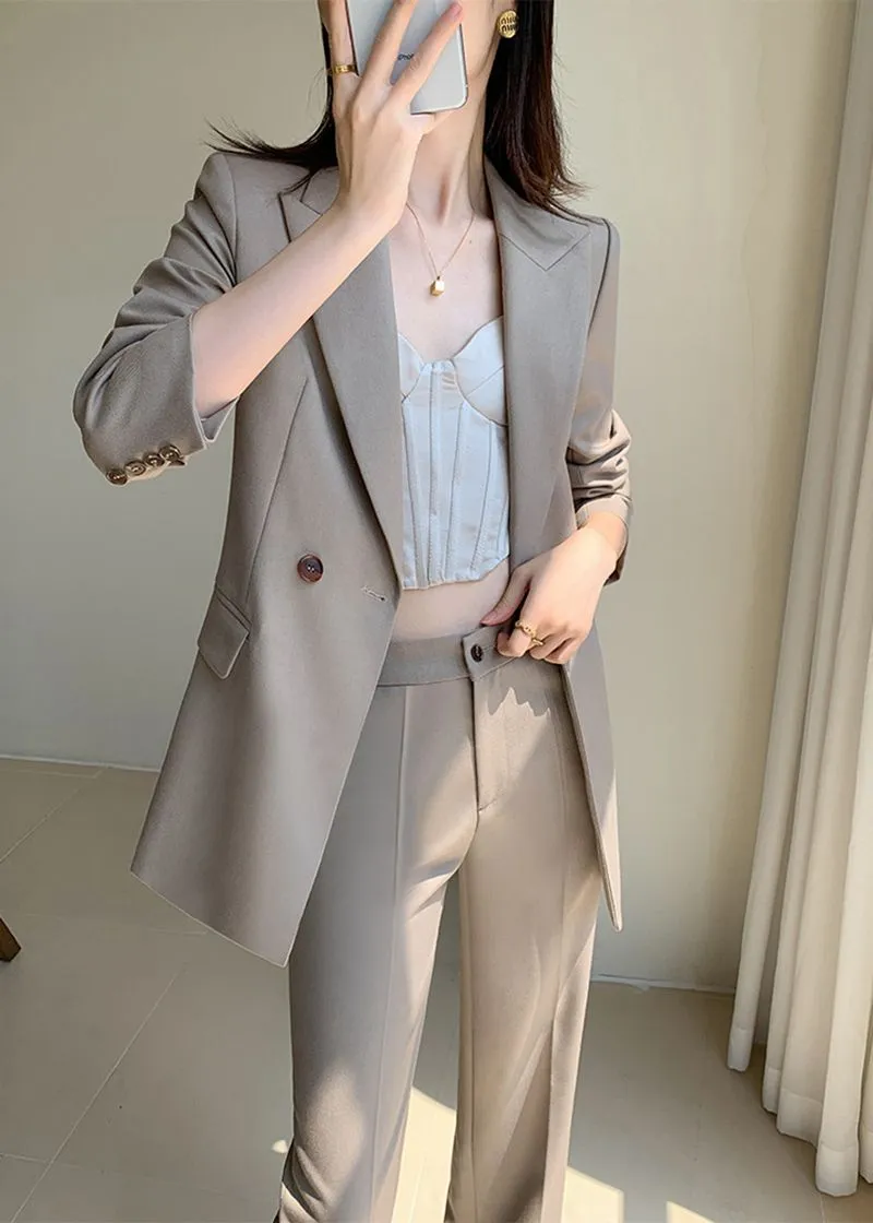 Rebecca Double Breasted Blazer Pantsuit