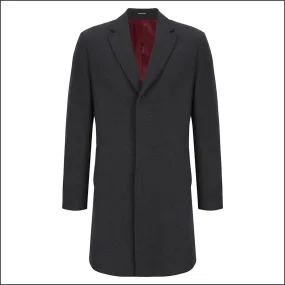 Douglas Dark Grey Bremner Tailored Overcoat<>