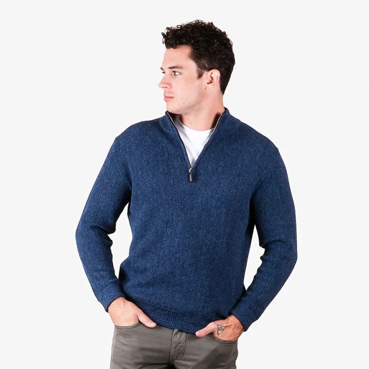 Alta Alpaca 1/4 Zip Alpaca Sweater PS862