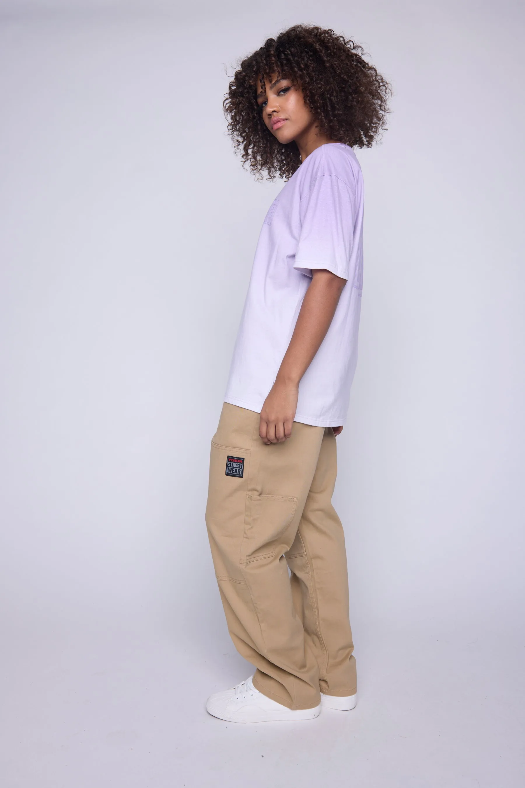 Ombre Box Logo T-Shirt - Lavender