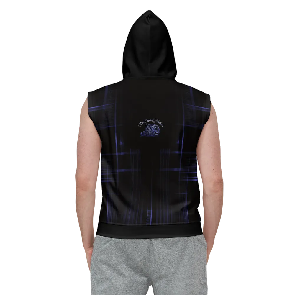 TRP Matrix 02 Men's Designer Sleeveless Pullover Hoodie