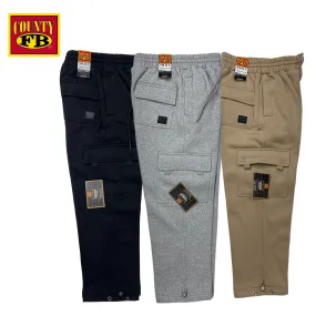 FB County Heavyweight Baggy Cargo Sweatpants