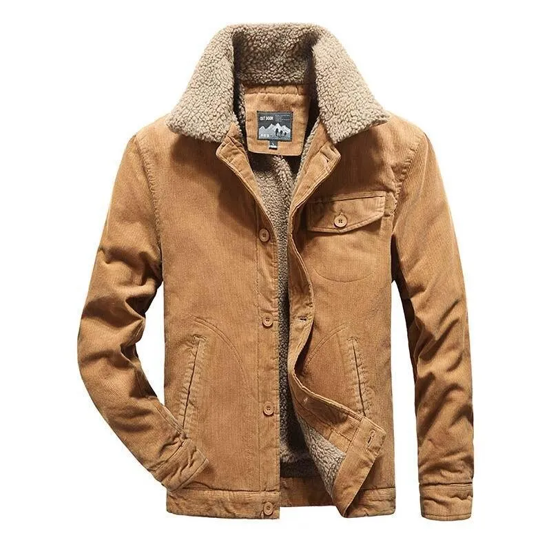 Corduroy Winter Jacket For Men