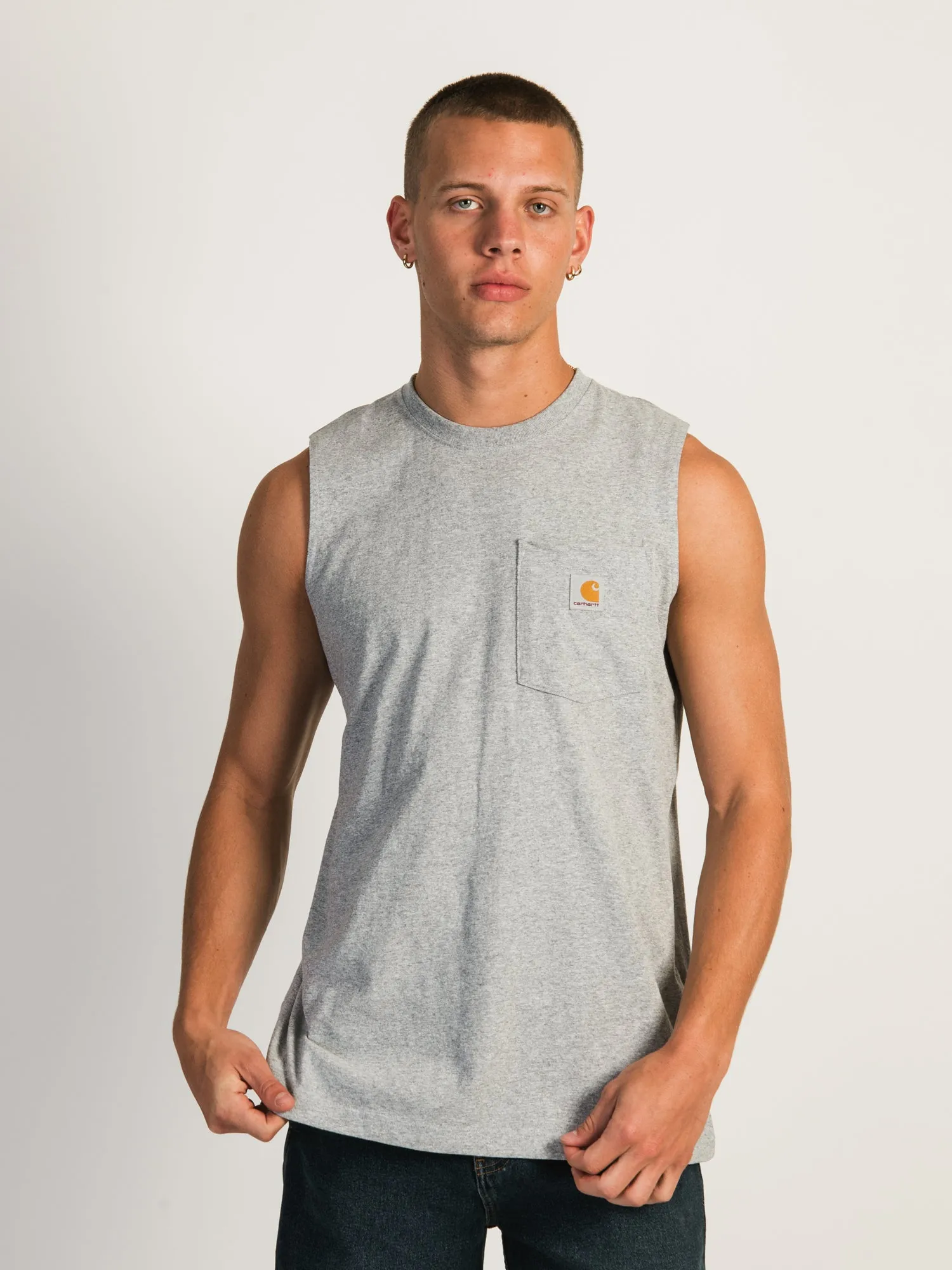 CARHARTT RELAXED FIT POCKET TANK TOP