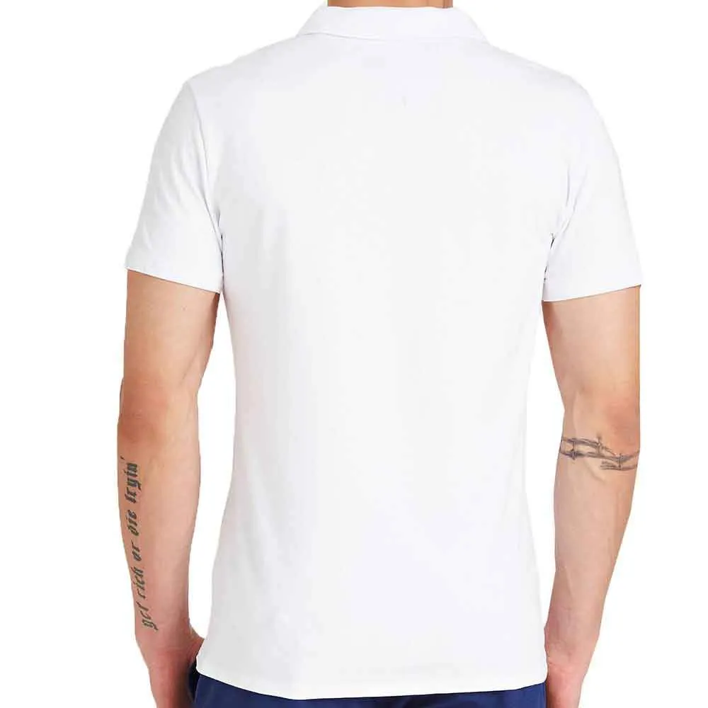 Guess Men's Duane Small Logo Polo Shirt - White