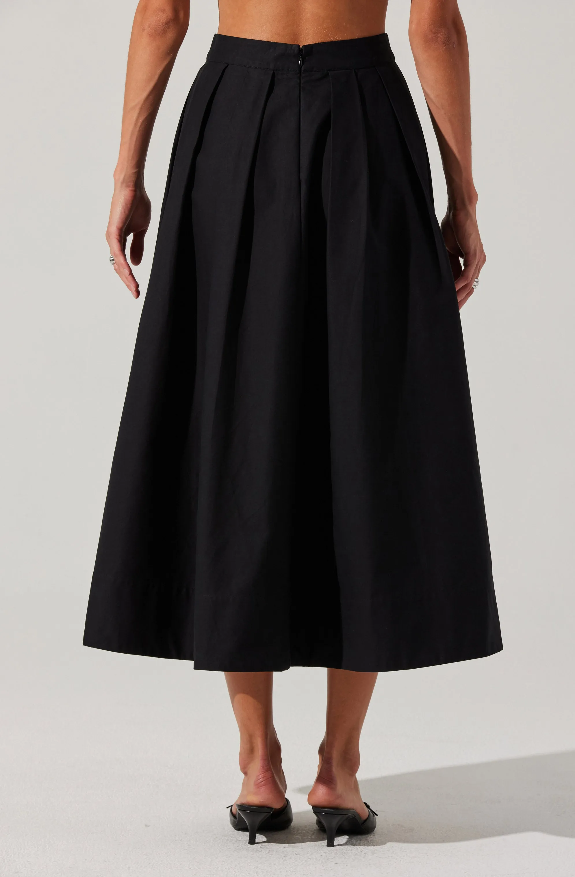 Full midi skirt