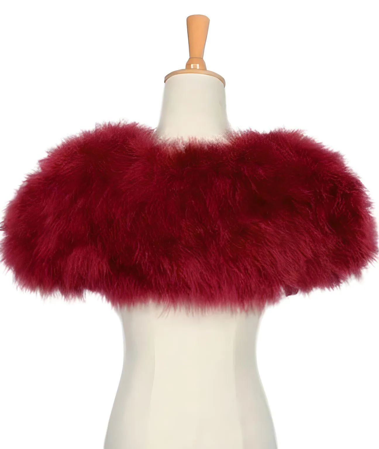 Genuine Ostrich Feather Fur Shawl Shrugs For Women