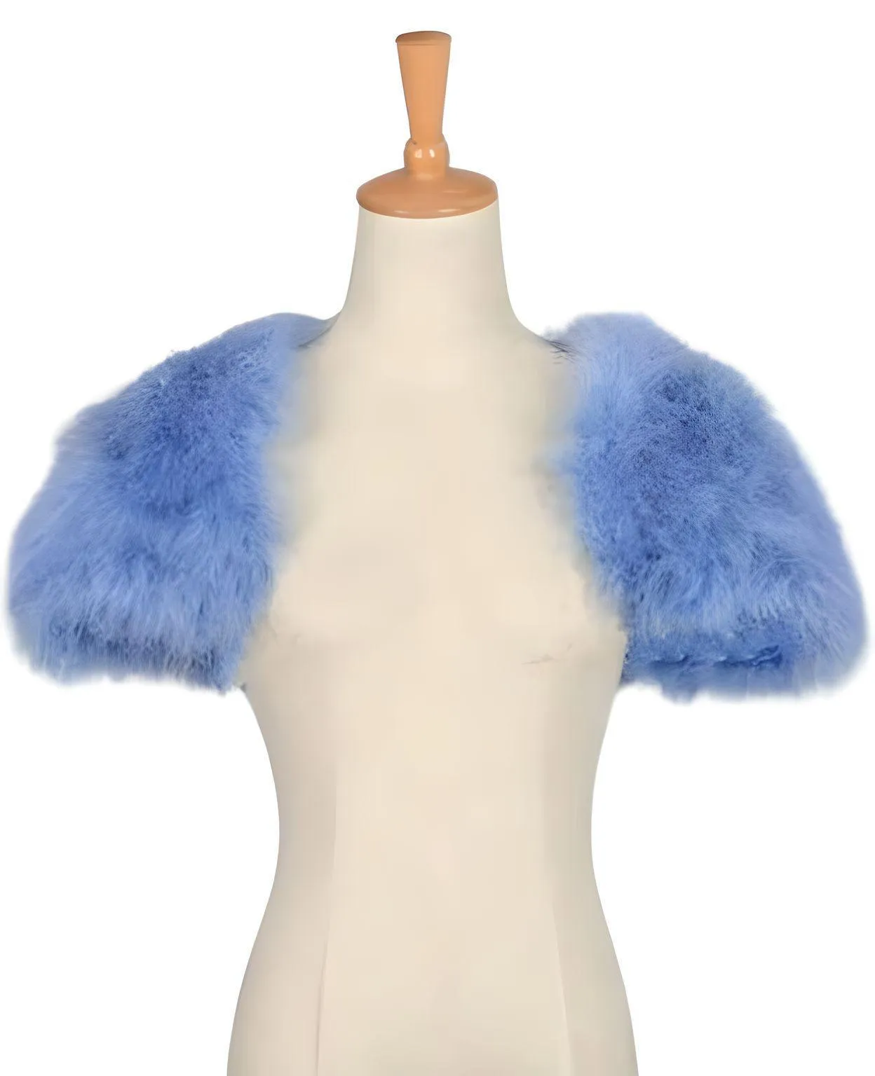 Genuine Ostrich Feather Fur Shawl Shrugs For Women