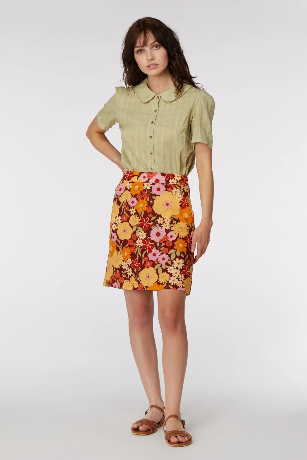 Gina Flora Skirt