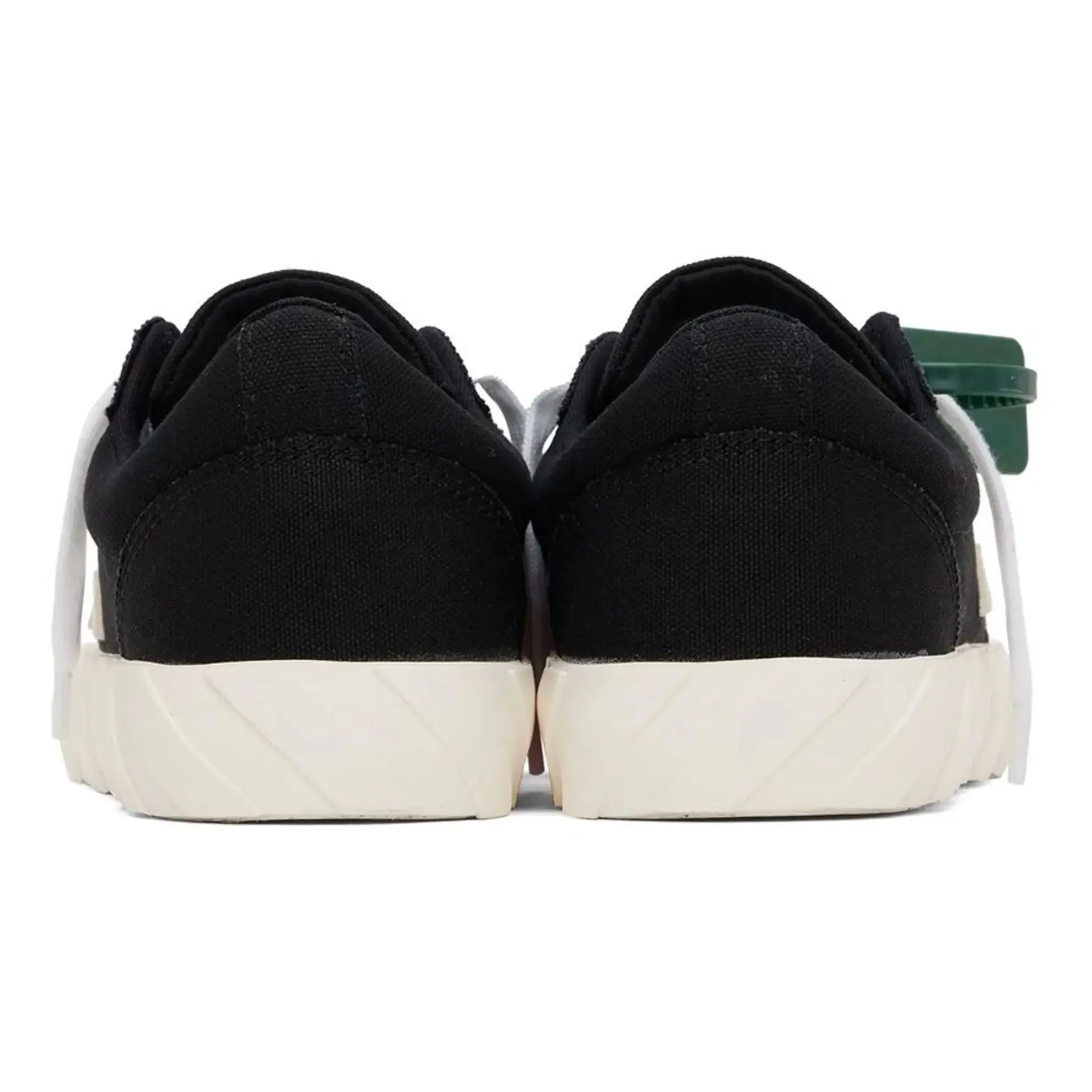 Off-White Low Vulcanized Canvas Sneakers Black