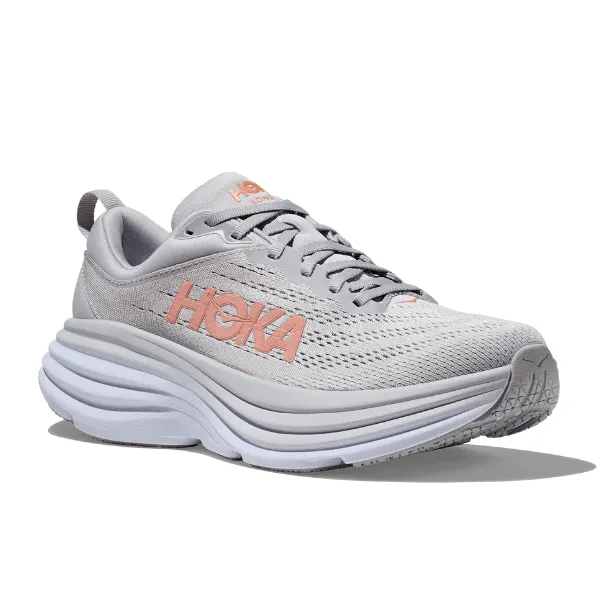 HOKA Women's Bondi 8 Wide Harbor Mist/Lunar Rock