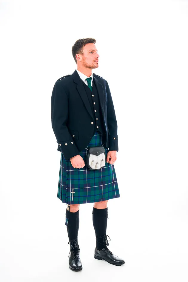 Modern Douglas tartan - men and boys kilts and mens trews