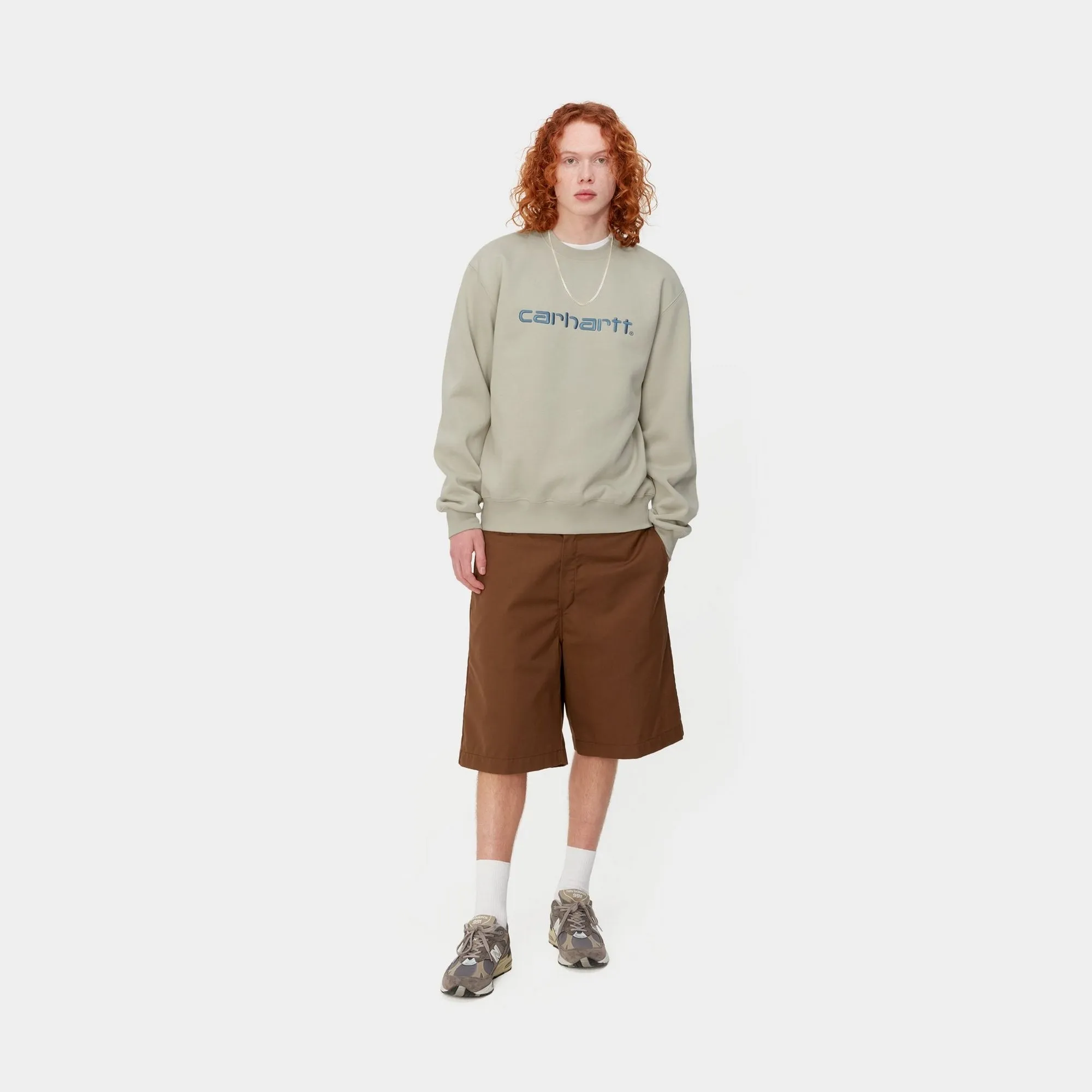 Carhartt Sweatshirt | Beryl / Sorrent