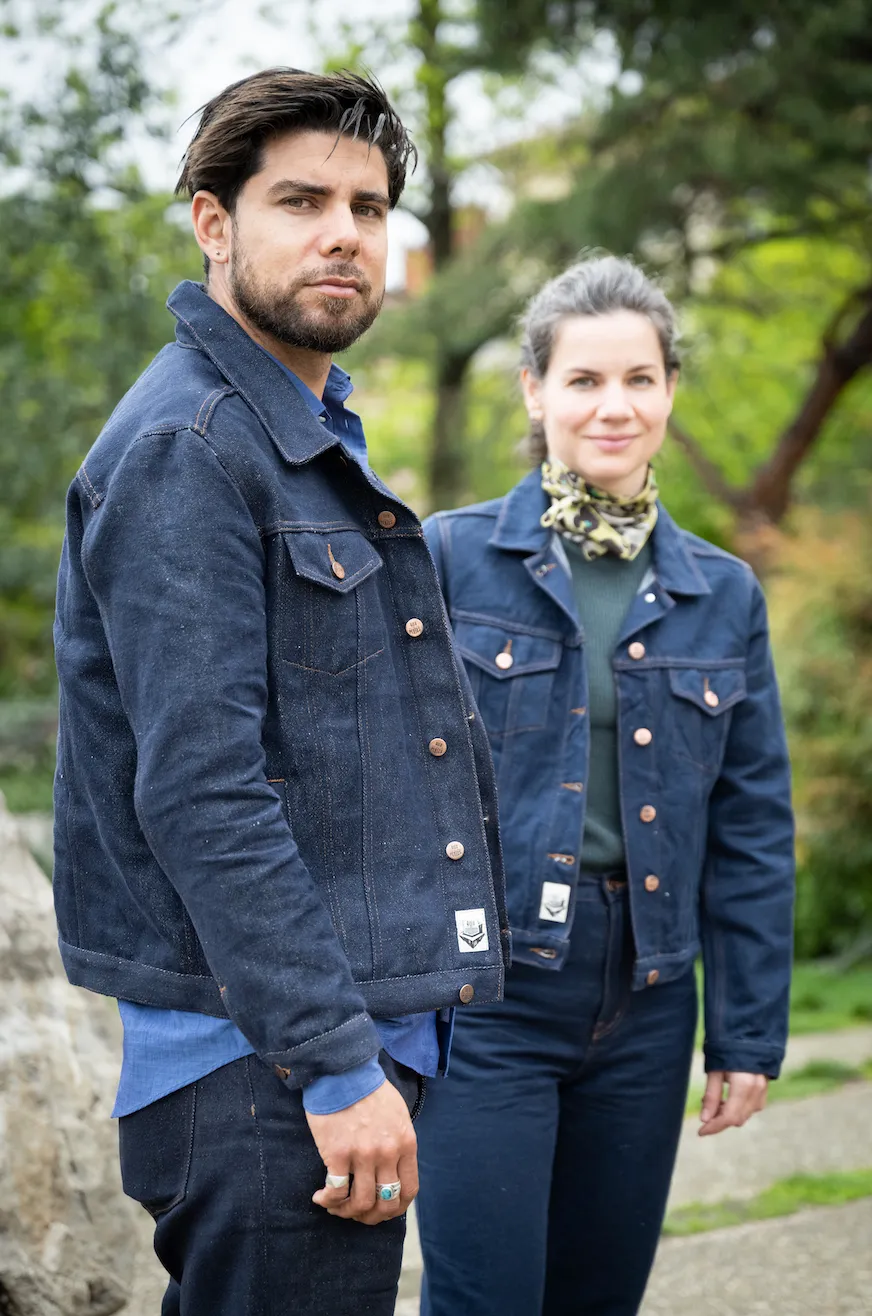 Sustainable Men's Denim Jacket | 3 Fabric Options