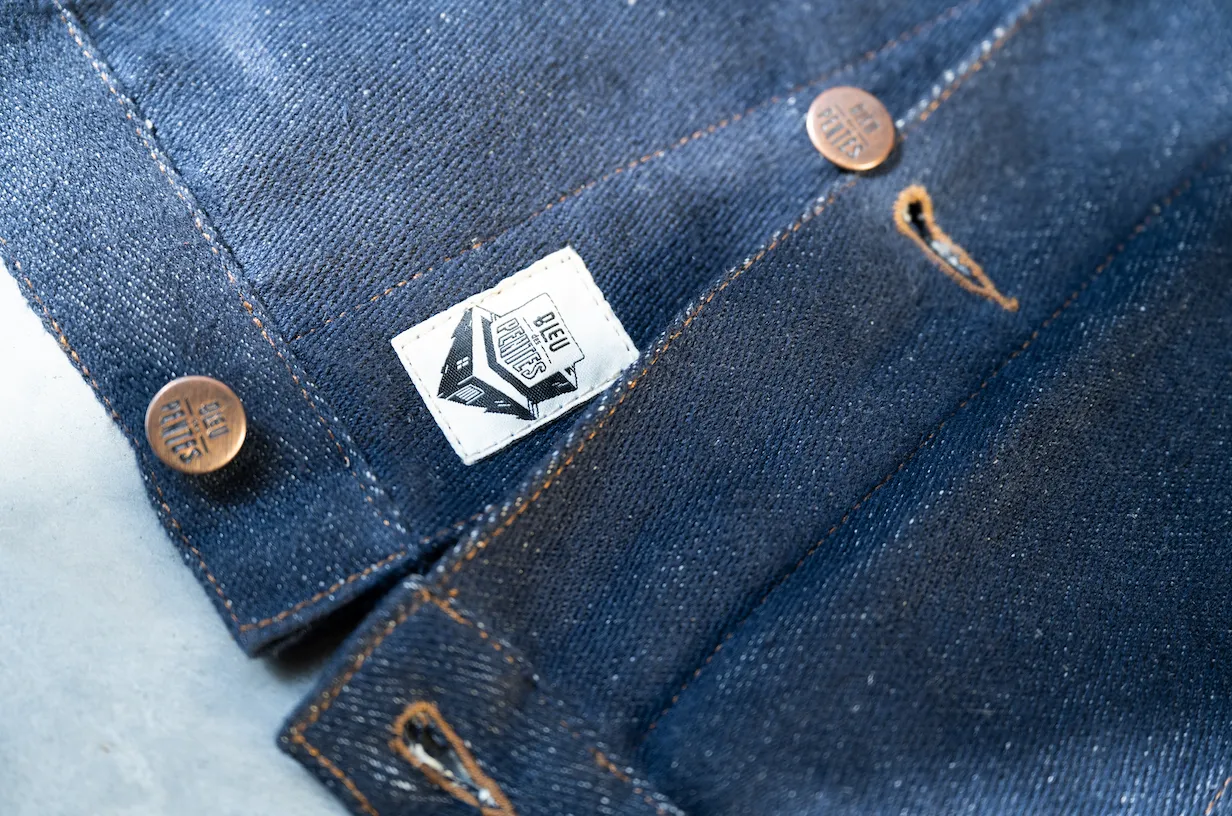 Sustainable Men's Denim Jacket | 3 Fabric Options