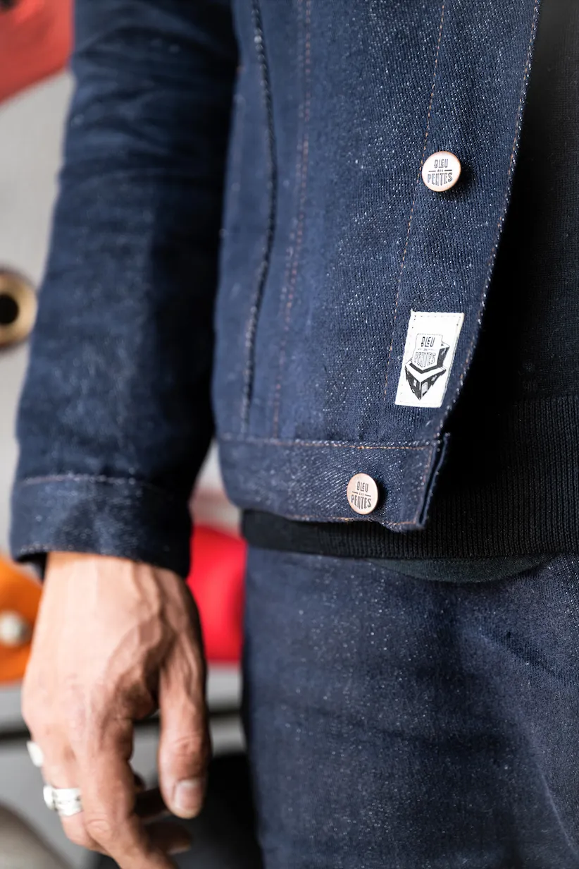 Sustainable Men's Denim Jacket | 3 Fabric Options