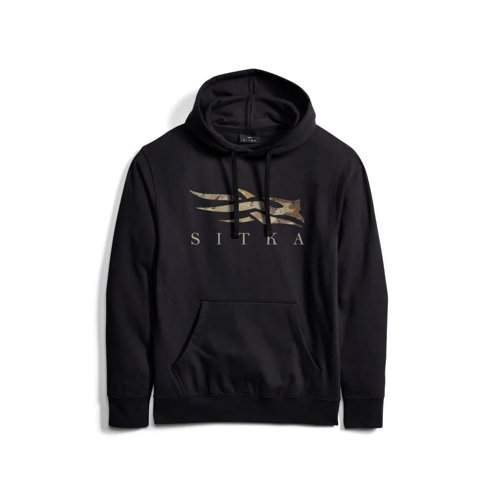 'Sitka' Men's Icon Optifade Pullover Hoody - Black Waterfowl