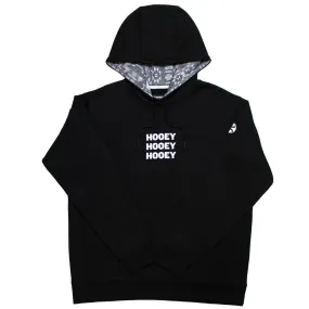 'Hooey' Men's Tres Logo Hoody - Black / White