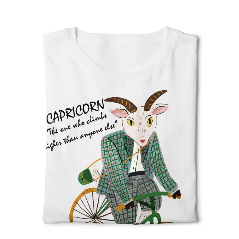 Horoscope Capricorn - Digital Graphics Basic T-shirt White