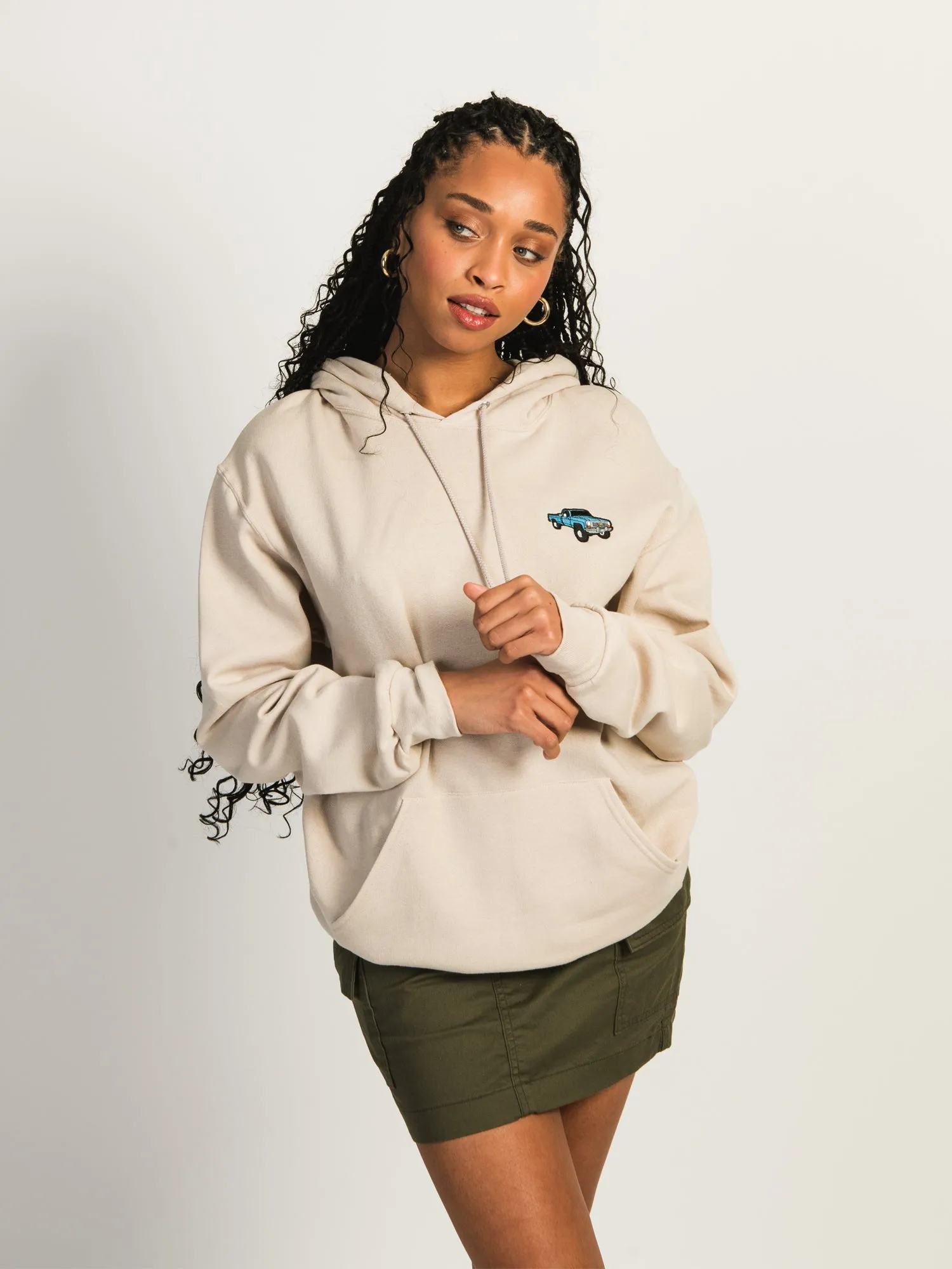 HOTLINE APPAREL PICKUP EMBROIDERED HOODIE