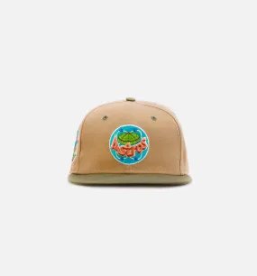 Houston Astros 59Fifty Mens Fitted Hat - Beige