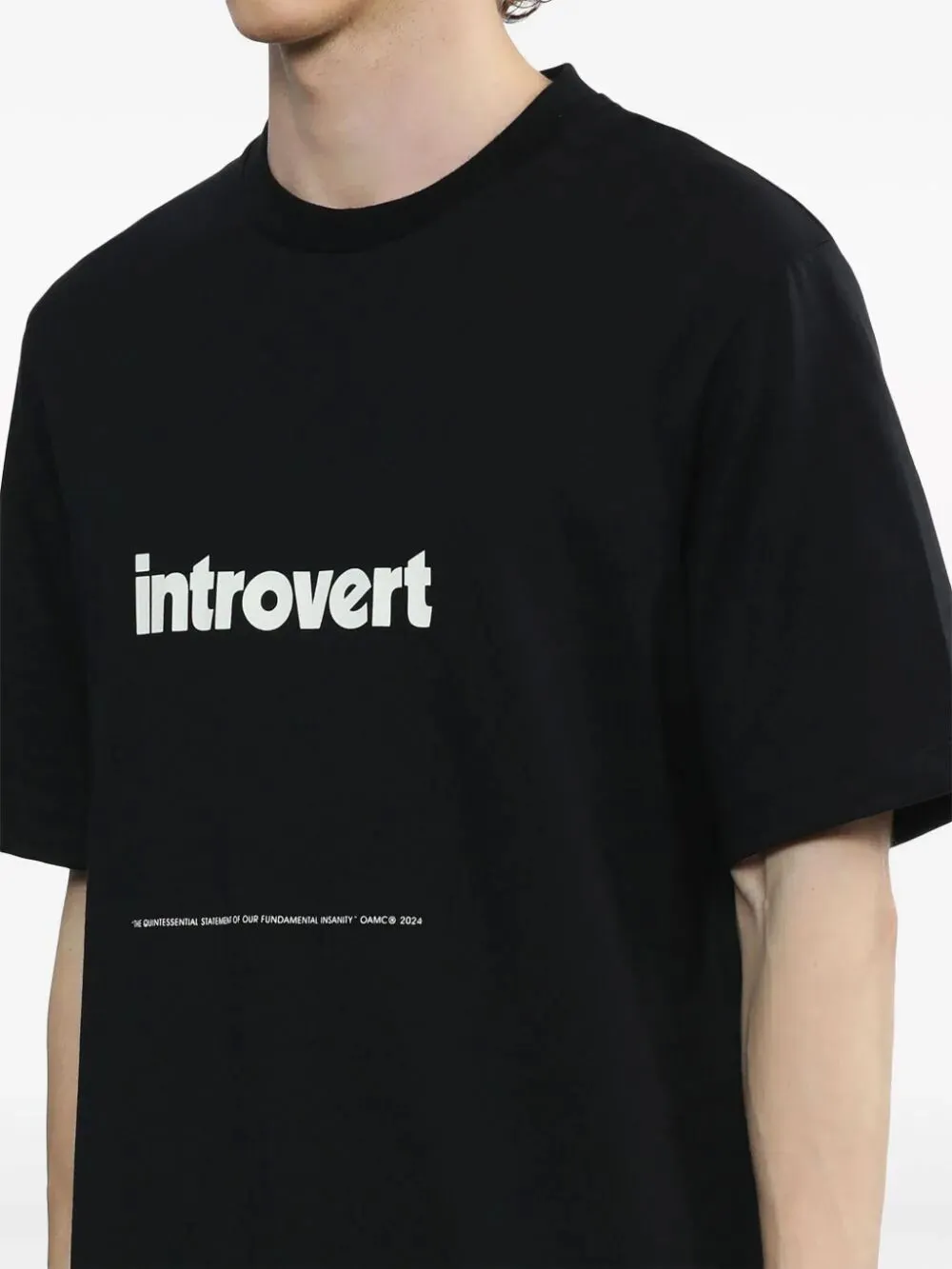 INTROVERT PRINTED T-SHIRT