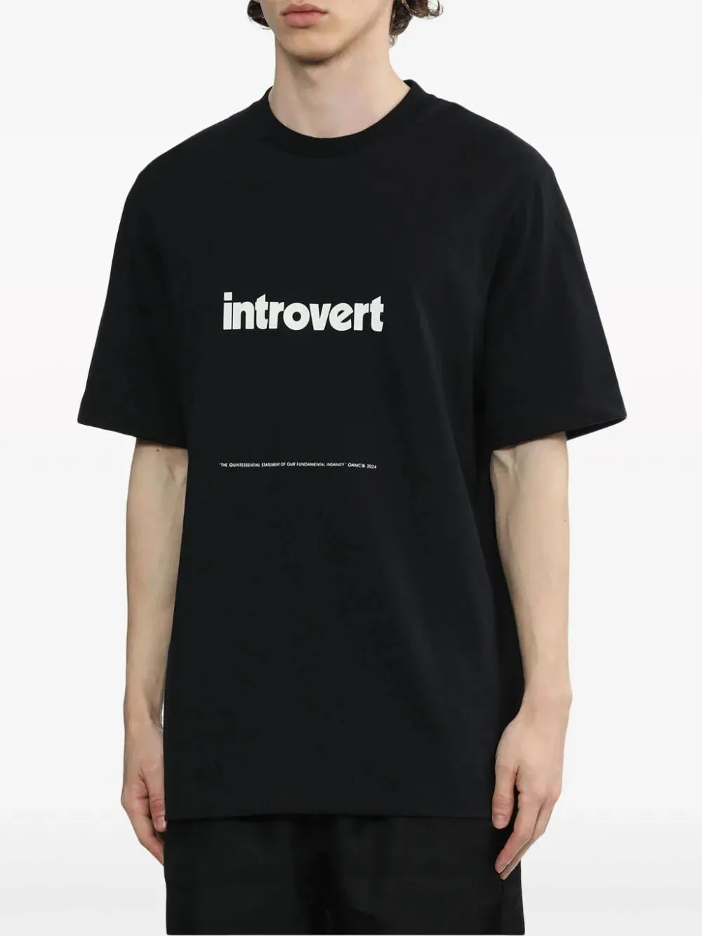 INTROVERT PRINTED T-SHIRT