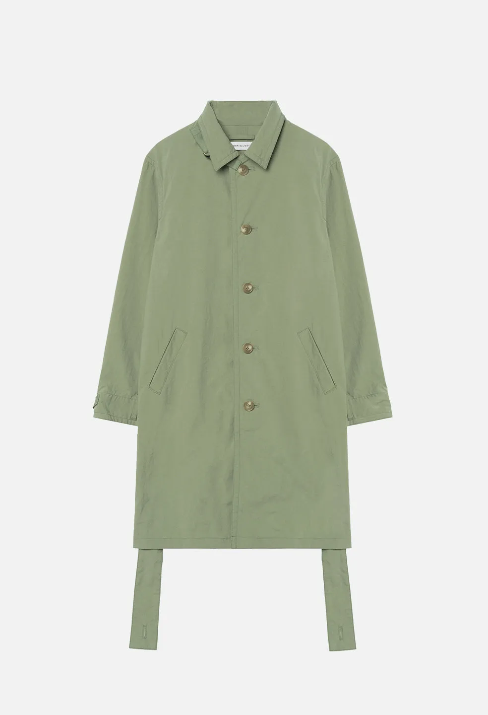 Nylon Spring Coat / Sage