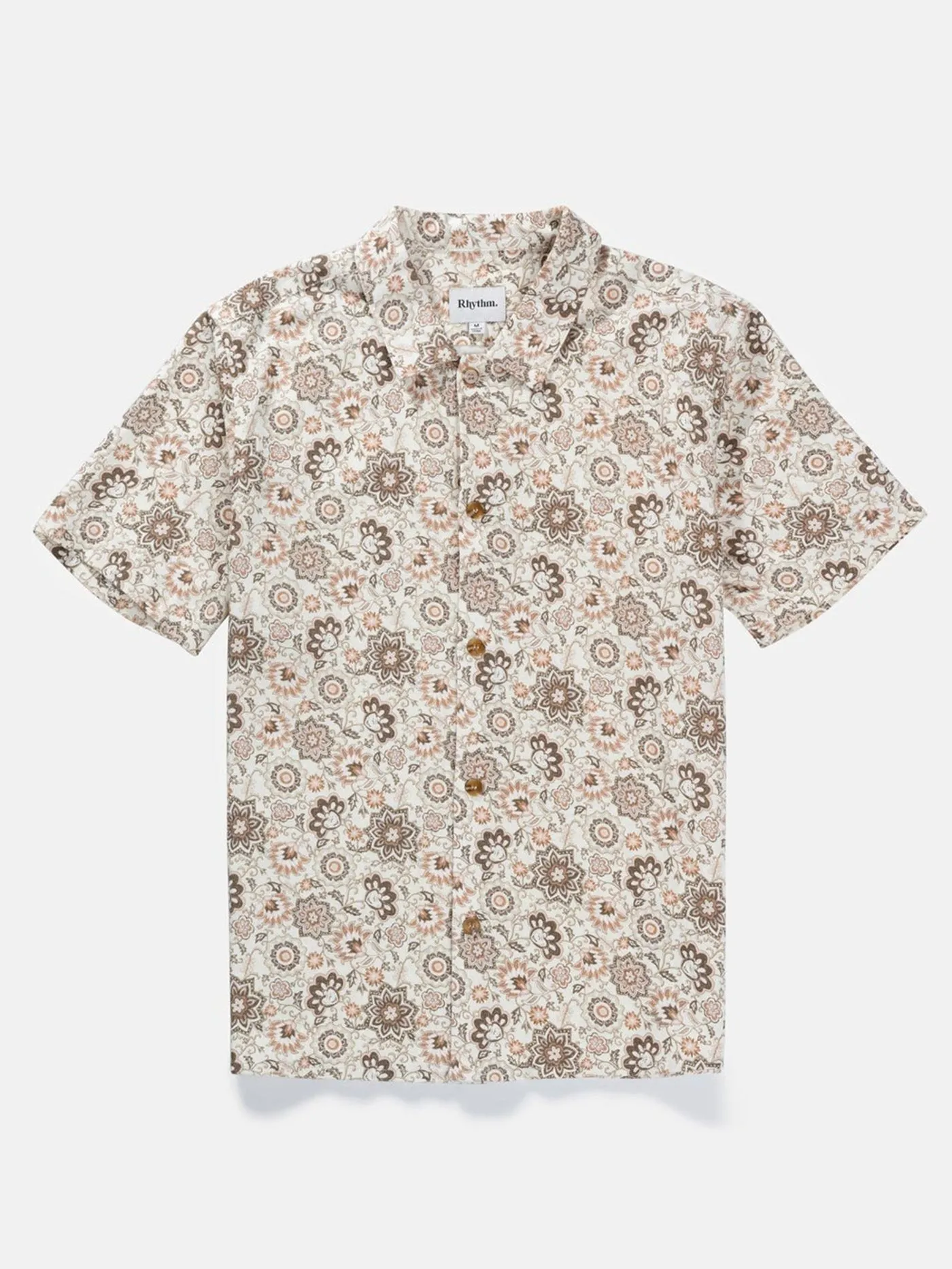 Raya Paisley Short Sleeve Buttondown Shirt