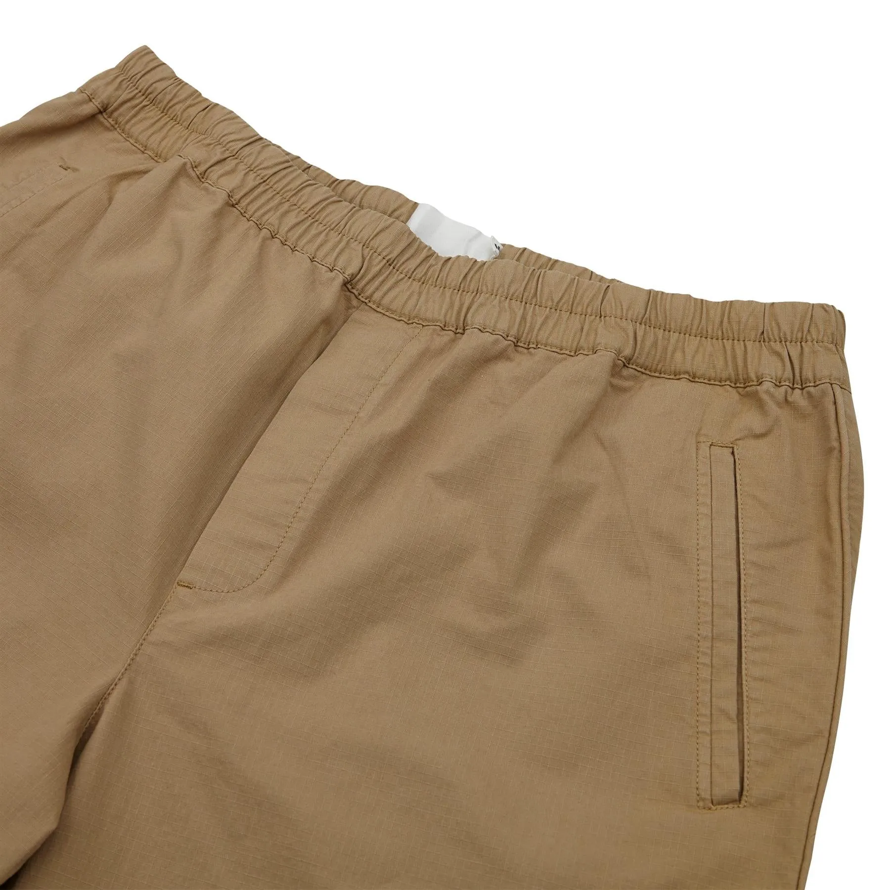 Good Walk Drawcord Cotton Shorts Tan - SS24