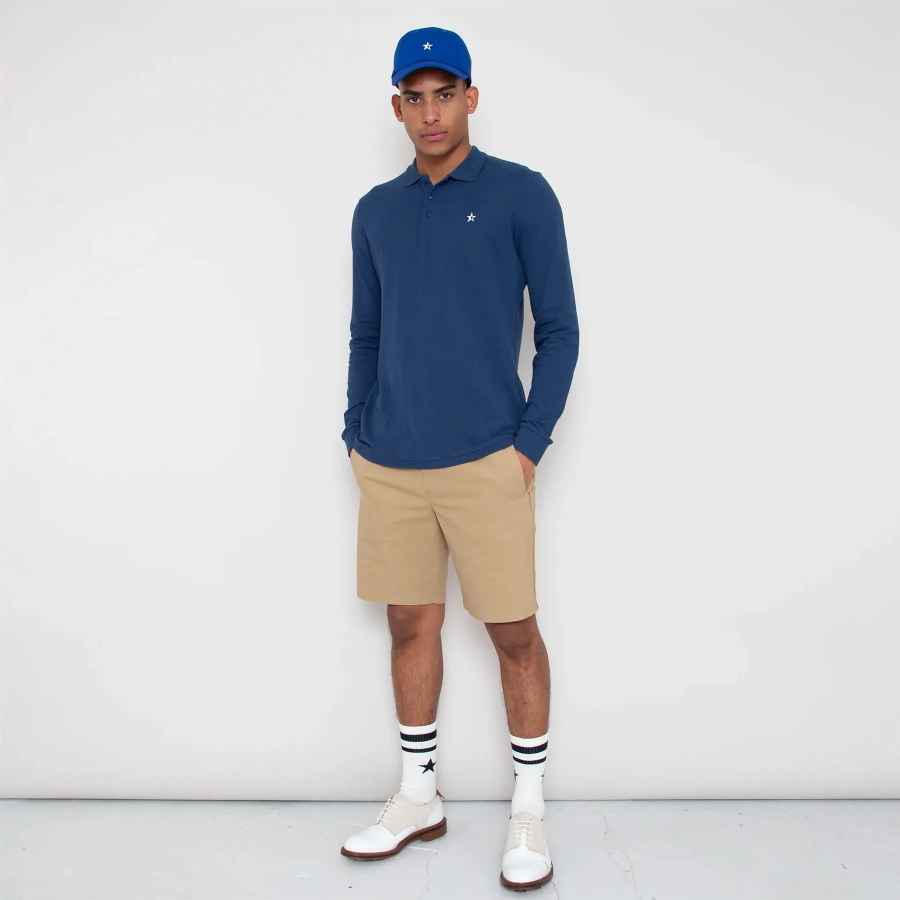 Good Walk Drawcord Cotton Shorts Tan - SS24