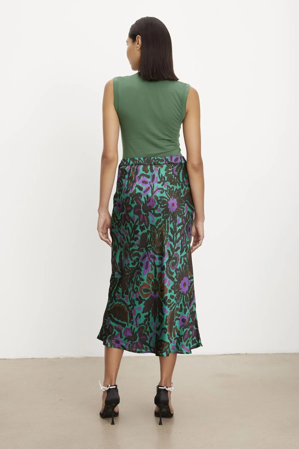 KAIYA PRINTED SKIRT