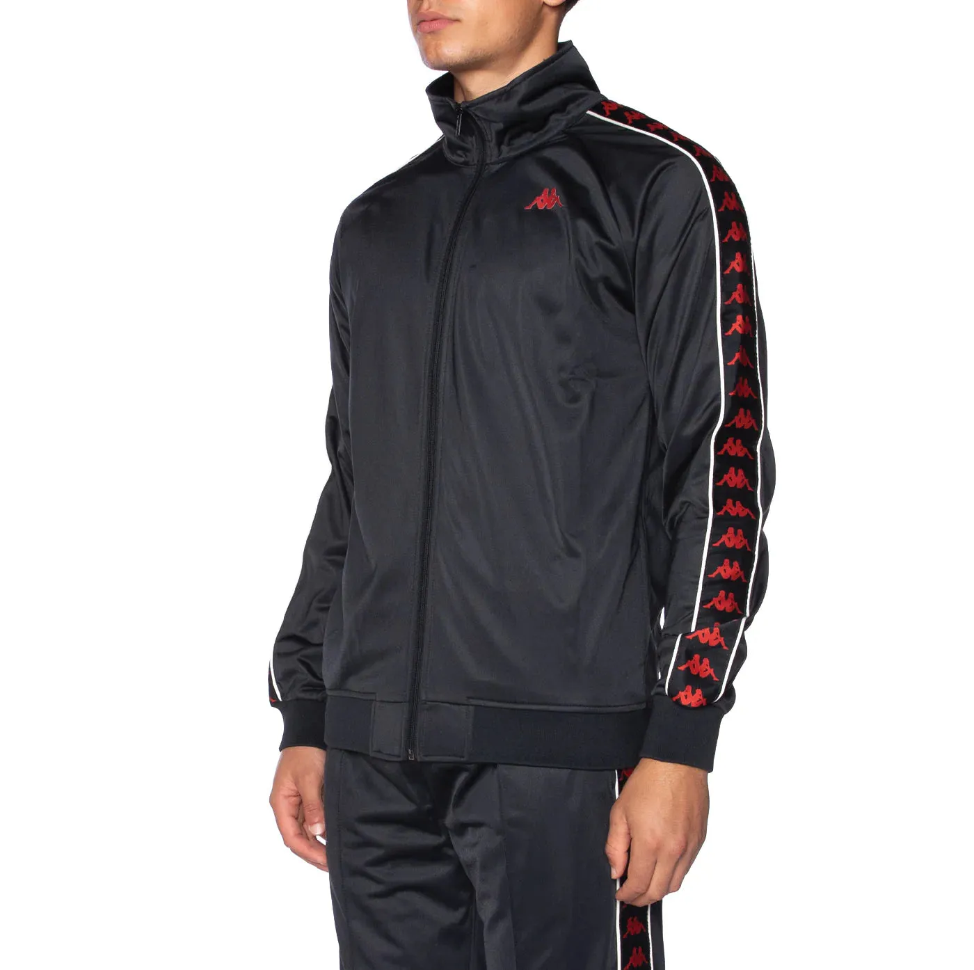 KAPPA 222 Banda Annistonu Track Jacket - Jet Black