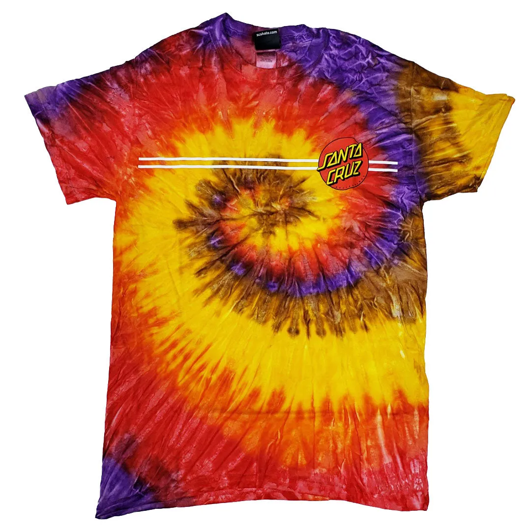 Santa Cruz Women's Classic Dot Tie Dye T-Shirt