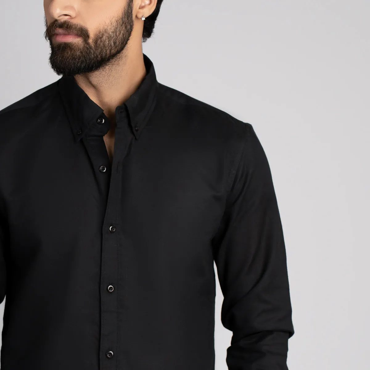 Poplin Plain Oxfort Shirt - HSSM3230003