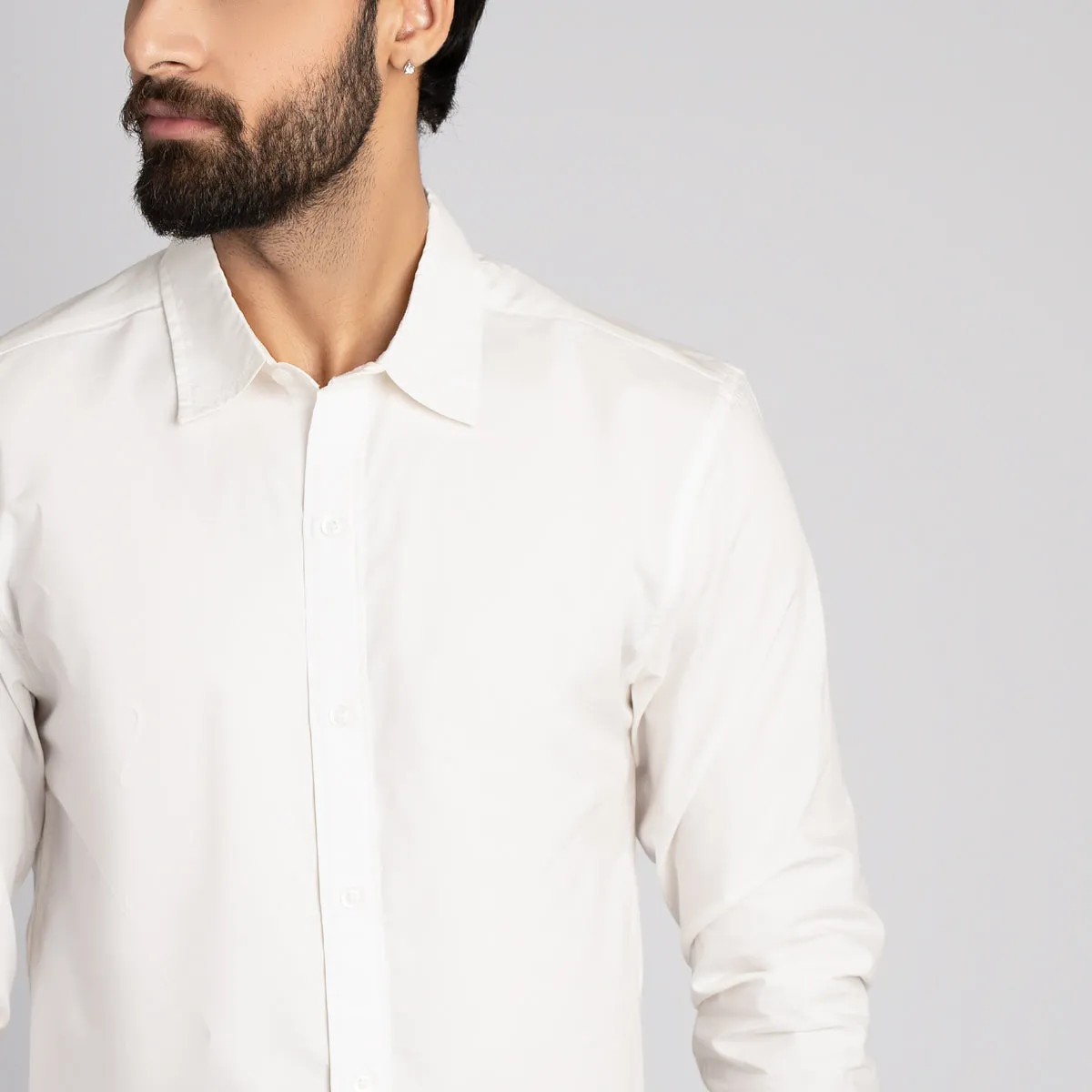 Poplin Plain Oxfort Shirt - HSSM3230003