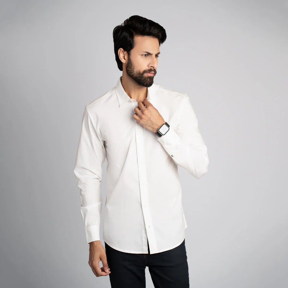 Poplin Plain Oxfort Shirt - HSSM3230003