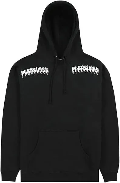 PLEASURES Ripped Hoodie