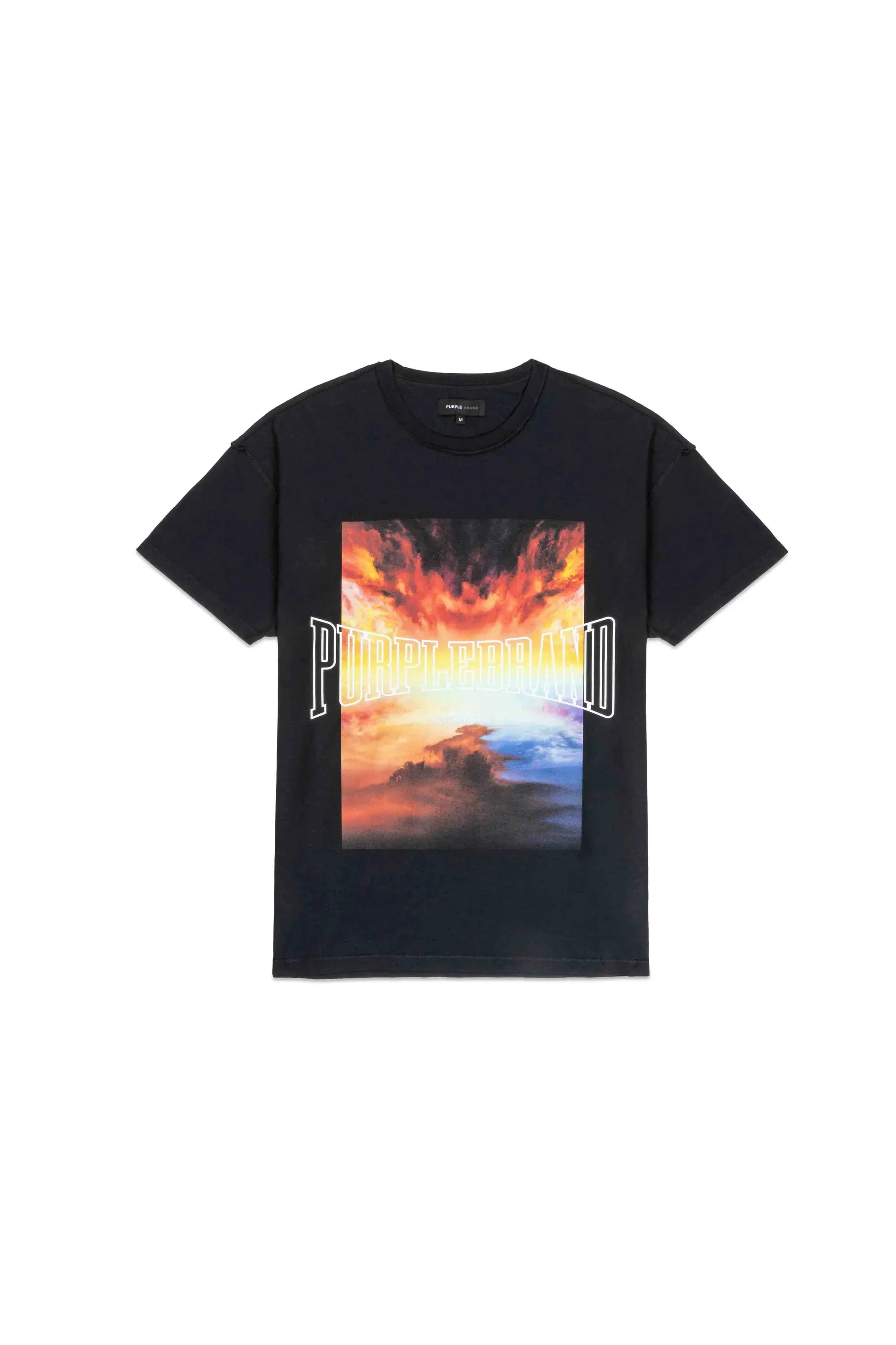 PURPLE BRAND Fire in the Sky T-Shirt