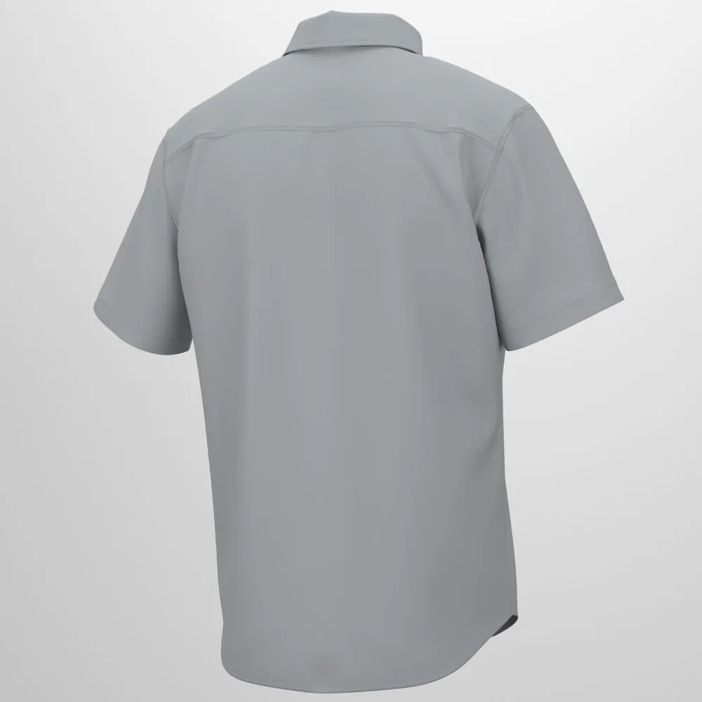 'Huk' Men's Kona Solid Button Down - Harbor Mist